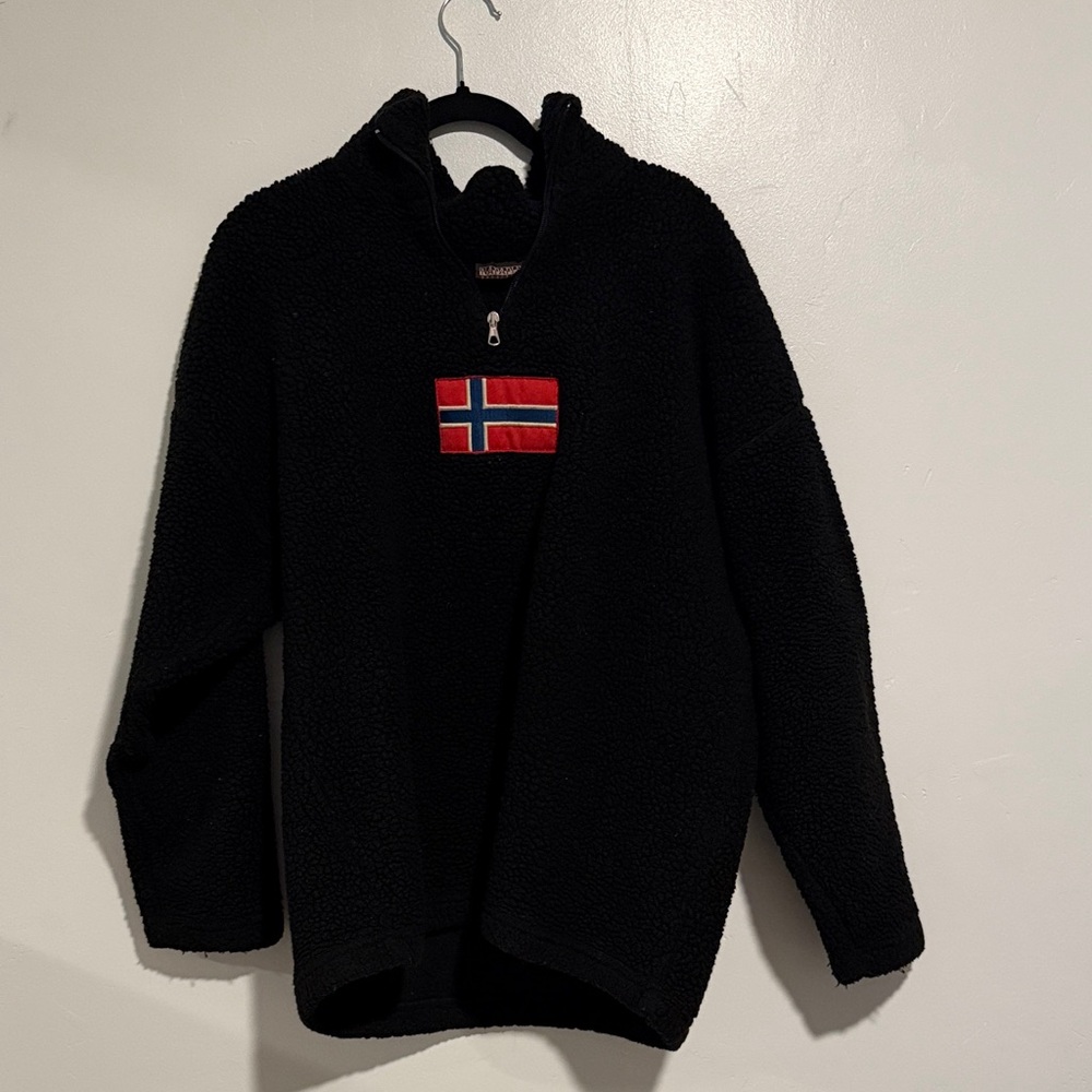 Napapijri Black Fleece Pullover